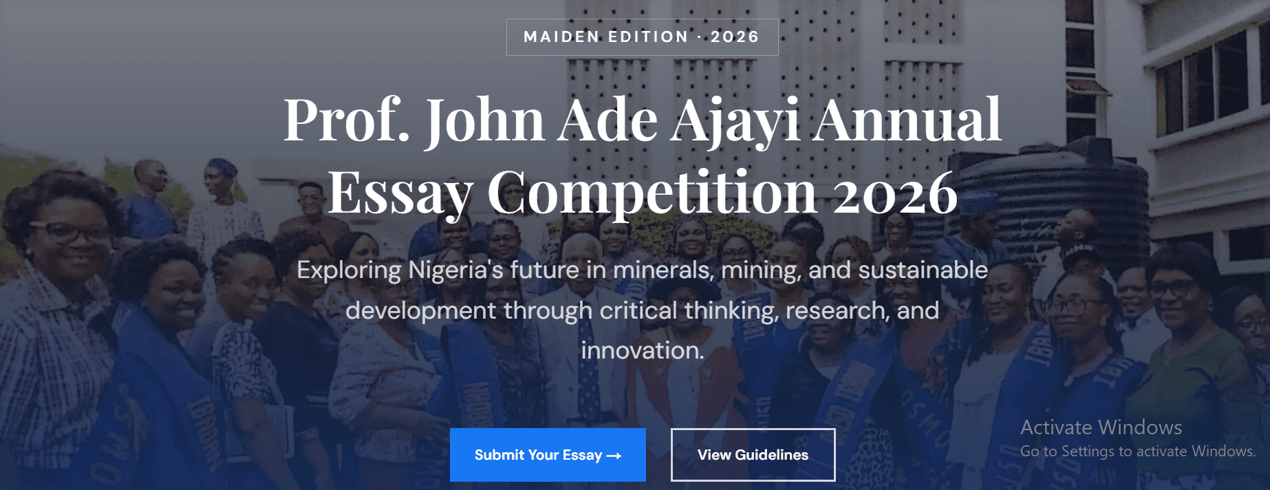 John Ade Ajayi cover